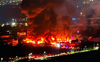 간밤 경기 파주시 전자제품 창고 화재