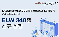 한국투자증권, ELW 340종목 신규 상장