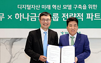 '미래금융 새판짜기' 손잡은 하나금융·두나무