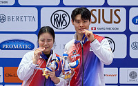 김보미-홍수현, 항저우 월드컵 공기권총 혼성 동메달⋯AG 청신호