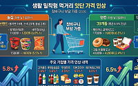 농심·던킨·뚜레쥬르까지…기습 가격 인상에 장바구니 물가 ‘비상’(종합2보)