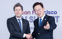 이 대통령, 올트먼 만나 "3대 메가프로젝트서 더 큰 역할 맡아달라"