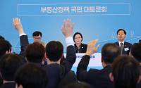 실수요자 '핀셋 지원' 가시화⋯고강도 대출 규제는 유지 [부동산대토론회]