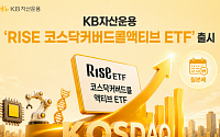 "코스닥 성장성에 월분배까지"…KB운용, 'RISE 코스닥커버드콜액티브 ETF' 출시
