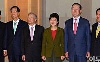 [포토]경제5단체장들과 만난 박근혜 대선후보