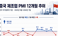 중국 7월 제조업 PMI 5개월래 최처⋯'경기 위축' 국면