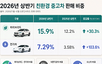 중고차도 전기차 인기↑…오토인사이드, 상반기 데이터 공개