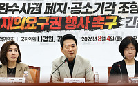野 “거부권은 선택 아닌 국민 명령”…형소법 개정안 저지 총력