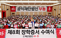 무봉재단, 초등학생 200명에 장학금 2억원 전달…역대 최대 규모