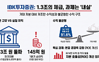 IBK투자증권, 자기자본은 1.3조지만 순이익 145억원…수익 구조의 불균형 문제 여전 [중견증권사 리스크 점검 1-⑤]