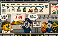 [AI 코인패밀리 만평] 멈추지 않는 출근길