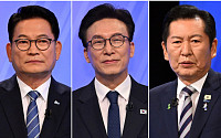 민주 당권주자, 2차 TV토론서 ETF·신천지·형소법 '3대 책임 공방'[종합]
