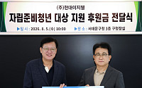 현대이지웰, 서대문구 자립준비청년에 2000만원 지원