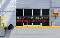 한일시멘트, 온열질환 자동 경고 시스템 도입