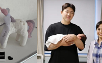 "딸바보 예약" kt 최원준, 결혼 3년 만에 첫 아이 품에