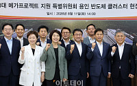 민주당, 3대 메가프로젝트 지원 특별위 현장 간담회 [포토]