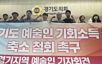 예술인 기회소득 150만→75만원 반토막…"추미애, 직접 대화하라"