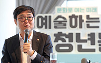 최휘영 장관, 청년예술인 지원 확대 약속…창작공간부터 생계·해외진출까지