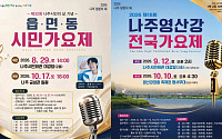 나주시, 전국·시민 가요제 참가자 모집