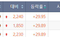 [급등락주 짚어보기] ‘상폐 위기’ 관리종목 무더기 상한가⋯실적 호재에 새빗켐ㆍ재영솔루텍↑