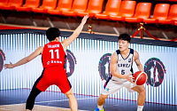 ‘한일전 역전승’ U-18 농구대표팀, 3전 전승 8강 직행⋯윤지훈 27점