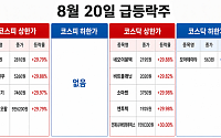 [급등락주 짚어보기] SK증권·금호전기 상한가…코스닥은 바이오·디지털자산주 강세