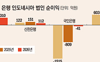 인니서 ‘하나’만 웃었다…KB·신한銀 지주체제로 돌파구