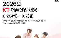 KT, 대졸 신입사원 채용한다…AX 시대 인재 확보 박차