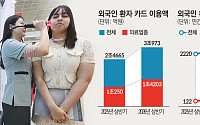“‘큰손’ 외국인 환자 증가”…상반기에만 카드결제 3조원 돌파