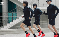 다이나핏, 샤이니 민호와 가을 화보…‘슈퍼 트레인’ 트레이닝 슈트 공개