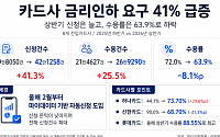 "금리 깎아달라" 카드사 신청 41% 폭증⋯ 수용률은 감소