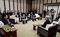 조정식 의장, 정기국회 개회 사전환담 [포토]