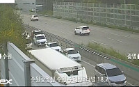 [속보] 수원광명고속도로 수리산터널서 화재 발생