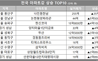 [아파트값 상승 톱10] 서울 용산구 ‘나인원한남’ 등