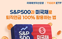 미래에셋운용, 'TIGER 미국S&P500미국채혼합50' 상장…美 S&P500·단기국채에 50%씩