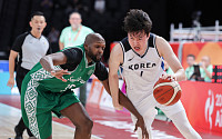 남자농구, 사우디 82-66 완파…한국 선수단 첫 승전보