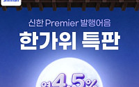 신한투자증권, 한가위 특판 ‘신한 Premier 발행어음’⋯5시간만에 완판