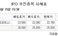 [장외시황] 빅웨이브로보틱스, 공모청약 진행