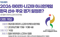 2026 아이치·나고야 아시안게임…한국 선수 주요 경기 일정은? [그래픽 스토리]