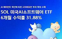 AI 보안주 강세에 'SOL 미국AI소프트웨어 ETF' 성과 두각…6개월 수익률 31.88%