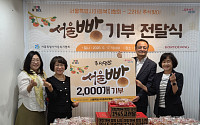 서울시-고려당, 추석 앞두고 온정 나눠⋯시설생활아동에 '서울빵' 2000개 전달