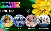 예나·아일릿·리센느·하츠투하츠, MMA2026 2차 라인업 합류