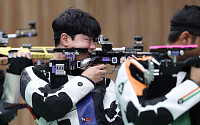 남자 사격, 공기소총 개인전 메달 불발 [아시안게임]