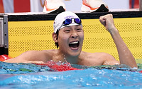 김영범, 자유형 50ｍ ‘AG 신기록’⋯지유찬과 나란히 결선행 [아시안게임]