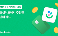 뱅크샐러드 맞춤형 카드 추천 이용자, 평균 105만원 혜택