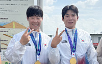 0.317초 차 일본 제쳤다⋯조광희·김효빈, 카누 한국 첫 2관왕 [아시안게임]