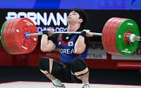 김성민, 용상 196㎏ 성공⋯역도 남자 85㎏급 6위 [아시안게임]