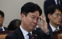 국감 질의에 답하는 김영훈 고용노동부 장관 [포토]