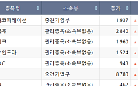 [급등락주 짚어보기] 상폐 위기 관리종목 다수 상한가⋯호남 반도체 기대에 서산 上