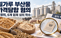 1.4조원 규모 밀가루 부산물 8년 반 담합 혐의…대한제분 등 6곳 심판대